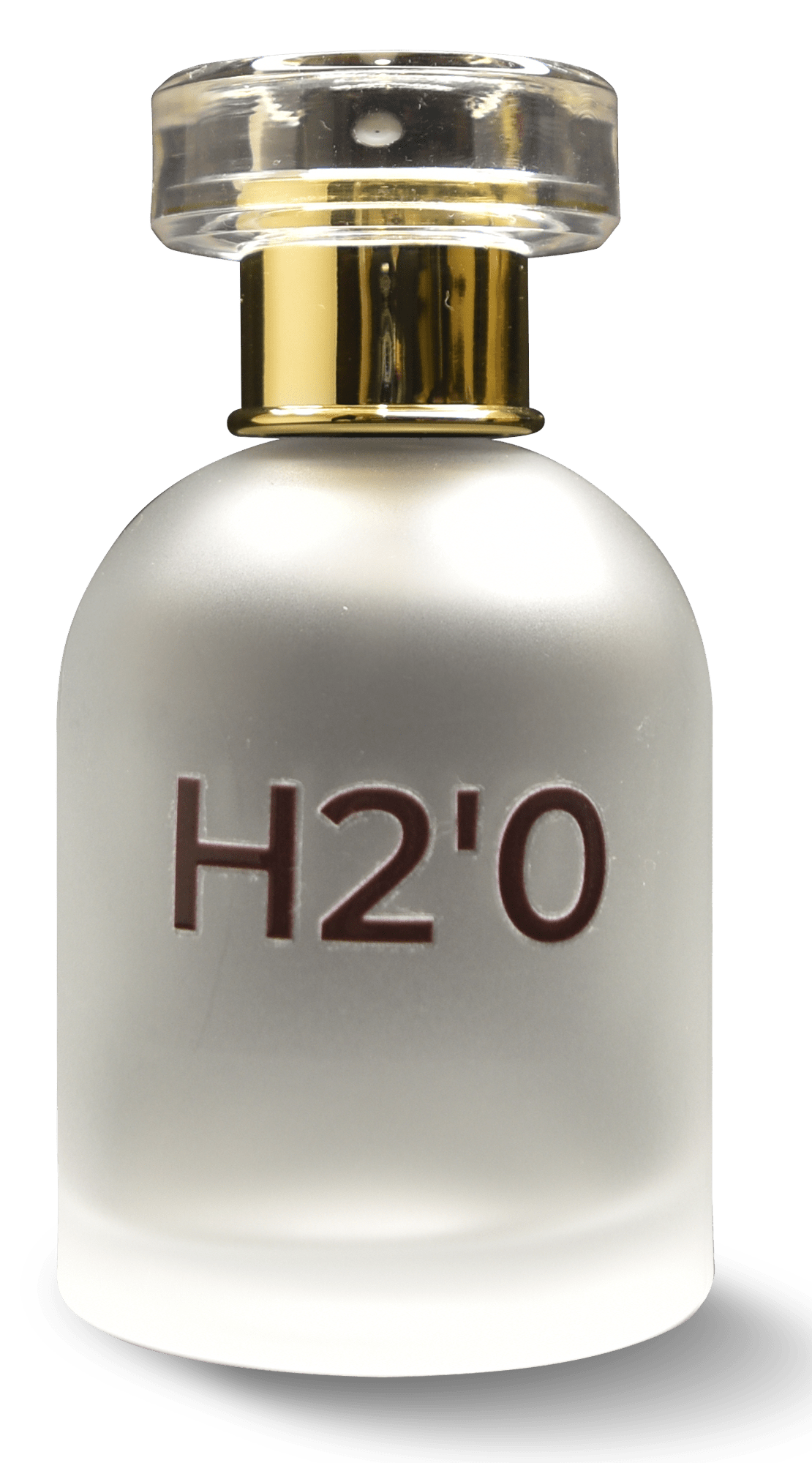 Aquatic-inspired design for H2O Perfume Bottle.