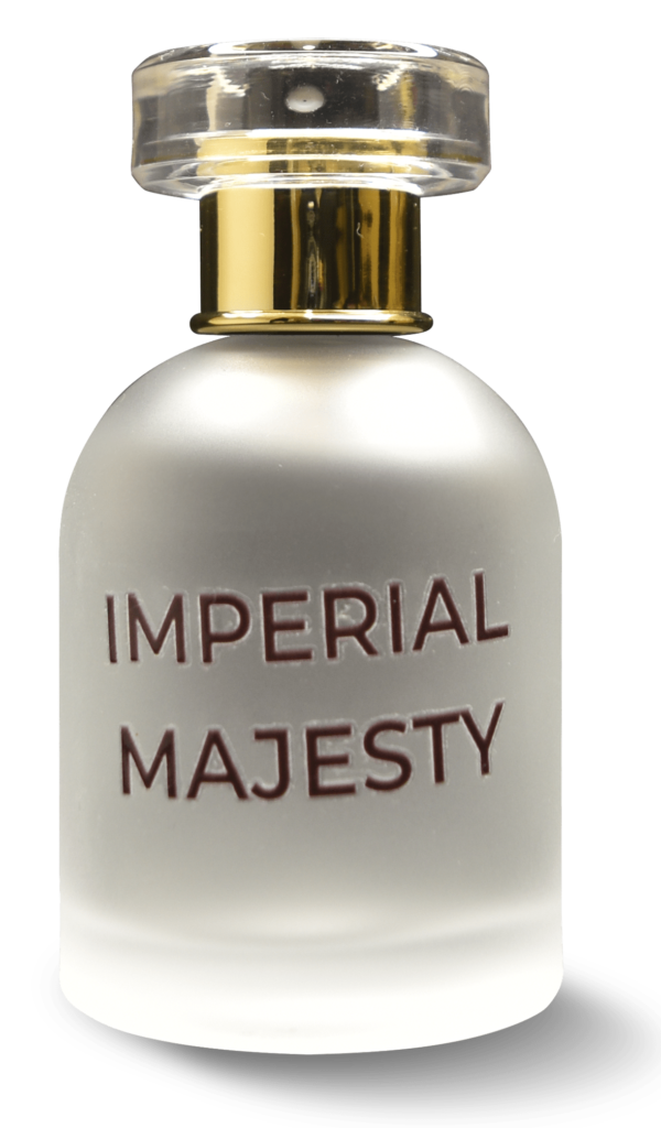 Majestic and refined design of Imperial Perfume Bottle.